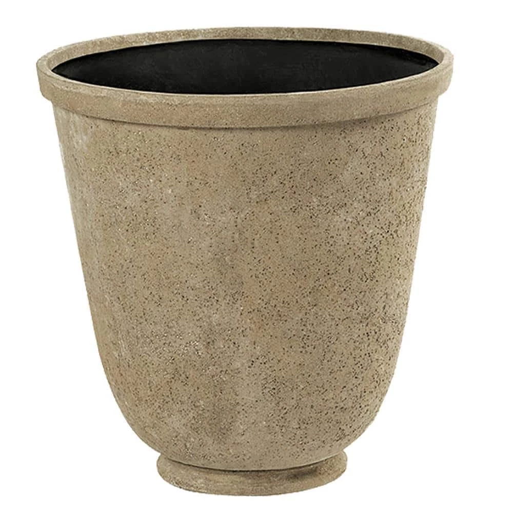 Classic Home & Garden Hutton 22 in. Natural LavaStone Planter 3 Classic Home & Garden Hutton 22 in. Natural LavaStone Planter