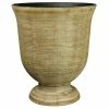Classic Home & Garden 16 in. Striated Fossil Resin Greenwich Urn Planter 1 Classic Home & Garden 16 in. Striated Fossil Resin Greenwich Urn Planter -Cheap Good Directions Store striated fossil classic home garden plant pots 39451d 039r 64 1000
