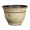 Classic Home & Garden 9 in. Vintage Ivory Enamel Alena Resin Planter 1 Classic Home & Garden 9 in. Vintage Ivory Enamel Alena Resin Planter -Cheap Good Directions Store vintage ivory enamel classic home garden plant pots 10509d 532r 64 1000